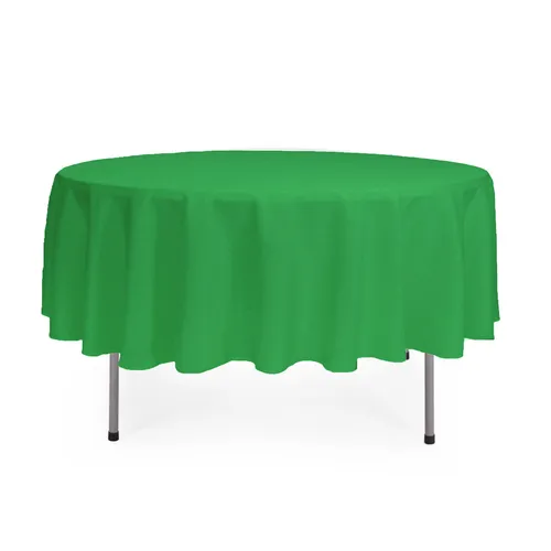Kelly Green 90in Round Table Linen