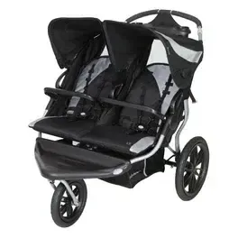 Premium Double Jogger Stroller (up to 110 lbs / 50 kg total)