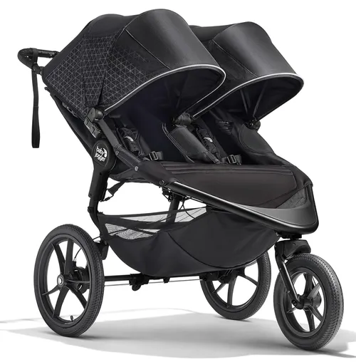 Summit X3 - Double - Baby Jogger  (up to 110 lbs/50 kg total – 55 lbs/25 kg per seat)