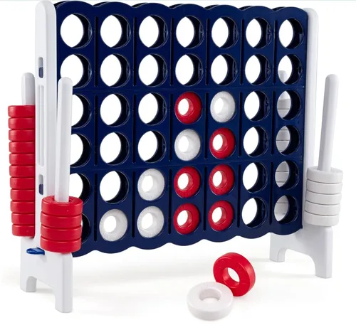 4 In A Row Red White Blue
