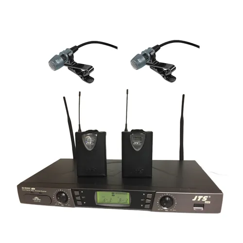 Dual Wireless Lapel Microphones