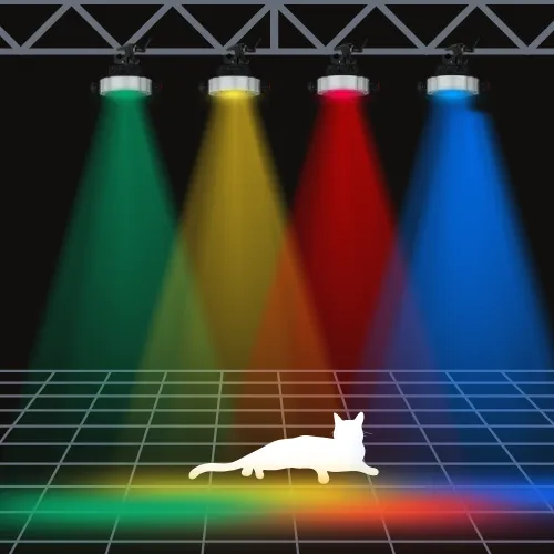 LED-parren set (4 stuks)