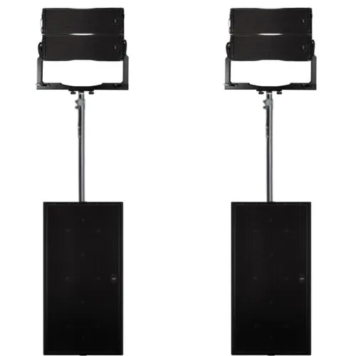  Geluidssysteem AED SET4 [4x top + 2x sub]