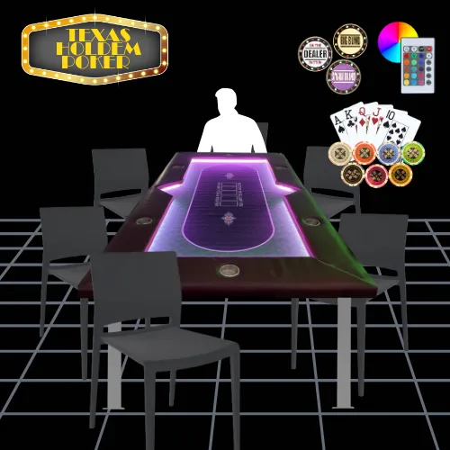 Texas Hold'em poker set