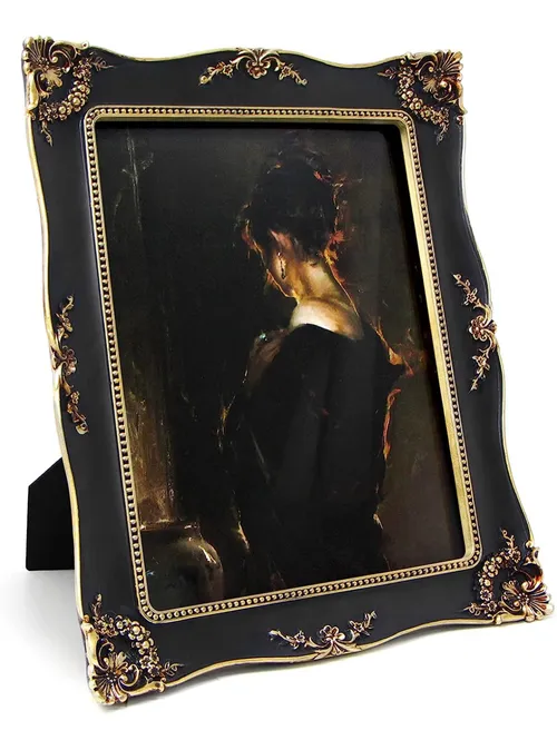 Vintage Black & Gold Frame 8X10