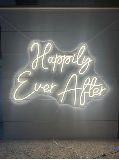 Happily Ever After Neon Sign
