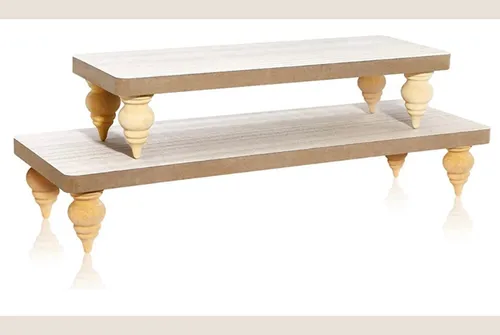 Wooden Riser Display Set