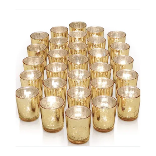 Gold Mercury Votives