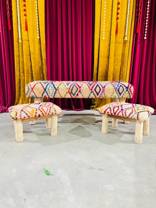 Benches/Bride & Groom Seating