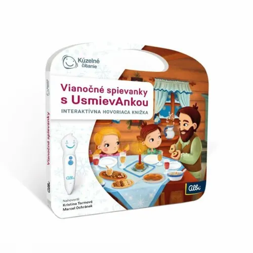 ALBI kniha Vianocne Spievanky s usmievankou 