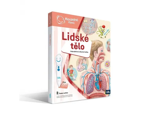 Lidské tělo Albi sada s tužkou