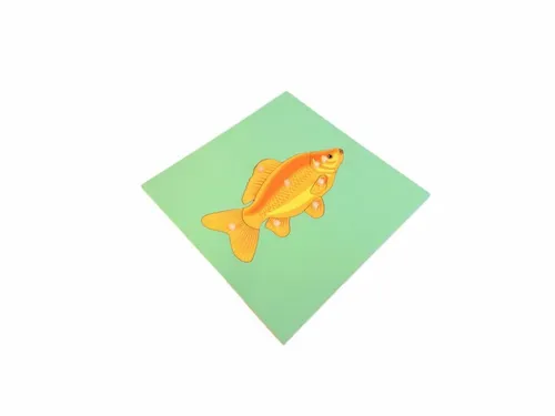 Montessori puzzle - ryba s kostrou