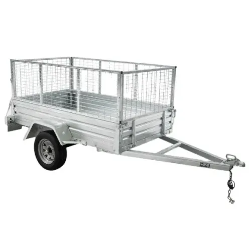 Trailer 7x4 with Stock crate