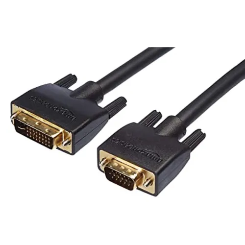 Cable DVI male > VGA male 1M