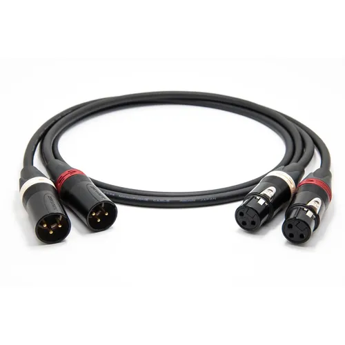 Cable 0.5M 2XLR FEMELLE 2 XLR MALE