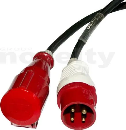 Rallonges moteur P17tri - 16 ampères - 10m