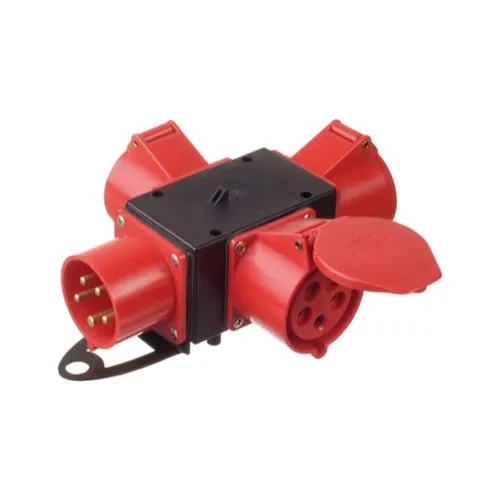 Multiprise 32A CEE17 1Male vers 3Femelles