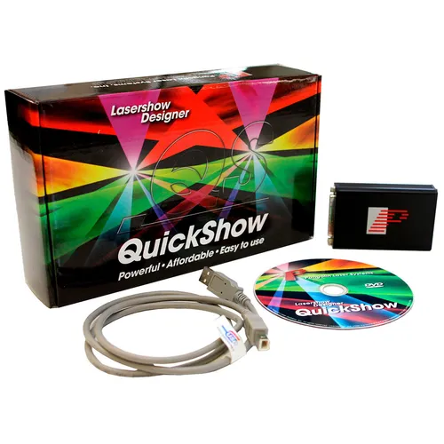 Controleur Laser ILDA Quickshow USB 1 sortie