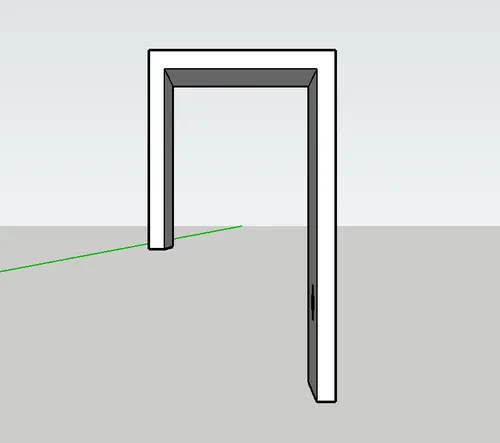 Crochet U pour fixation mur de led