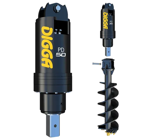 301.7 + Digga Auger Drive - 300mm Bit