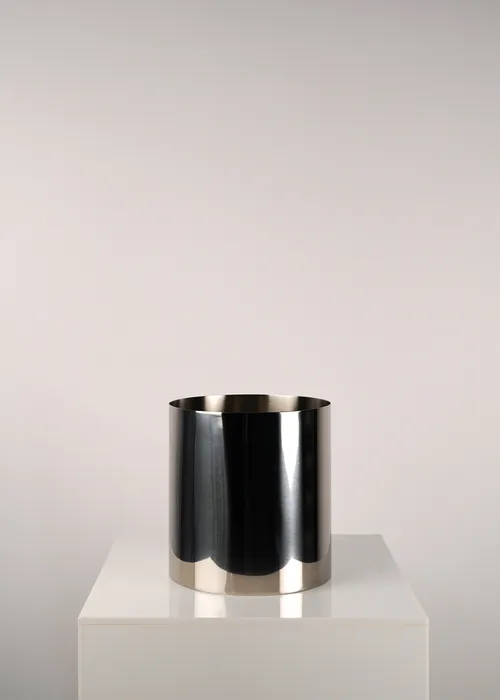 Silver Urban Vase