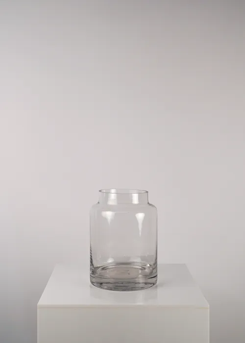 Glass Vase with Lip