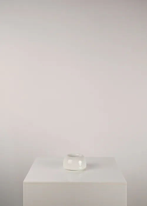 Glazed Porcelain Candle Holders