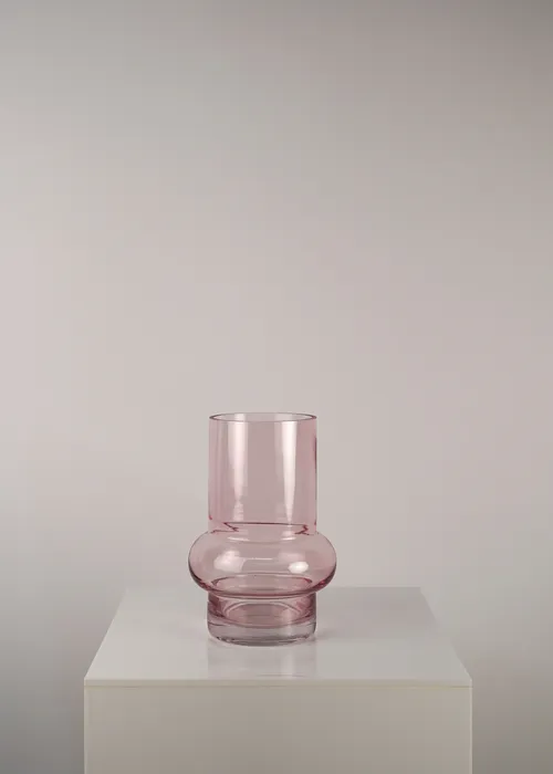 Pink Glass Vase