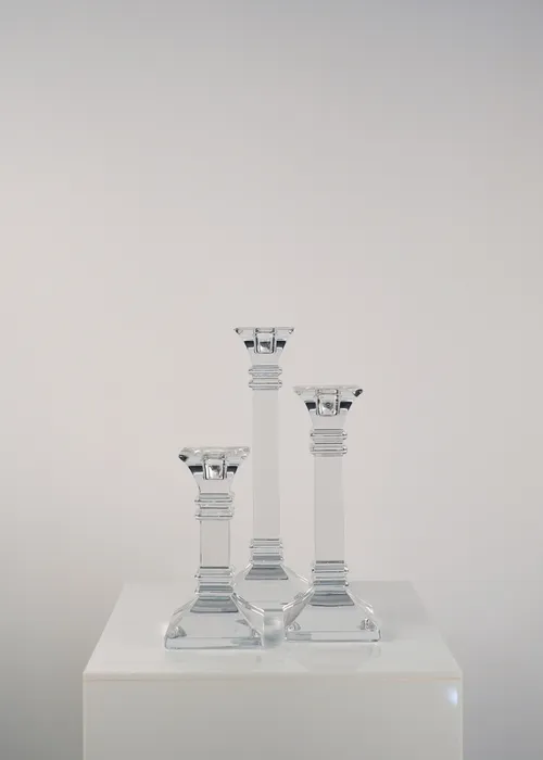 Waterford Deco Candlesticks