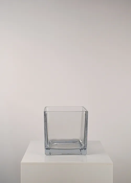 Square Glass Vase