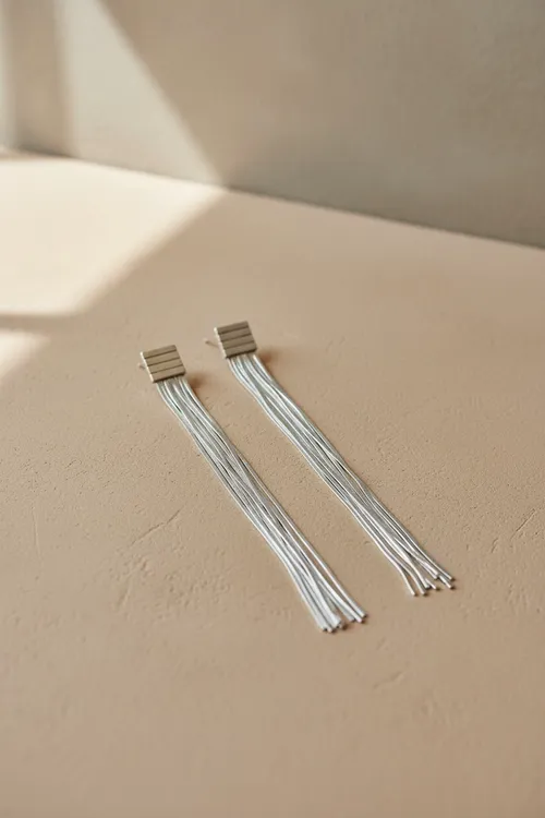 Gold Fringe Earrings