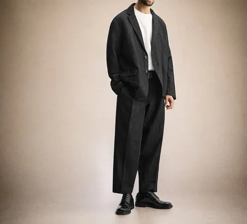 Denim Oversized set-up