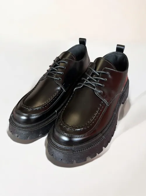 Platform oxford shoes