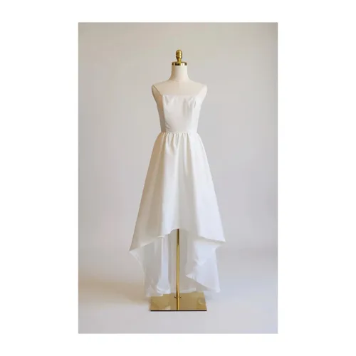 Bare top A-line dress