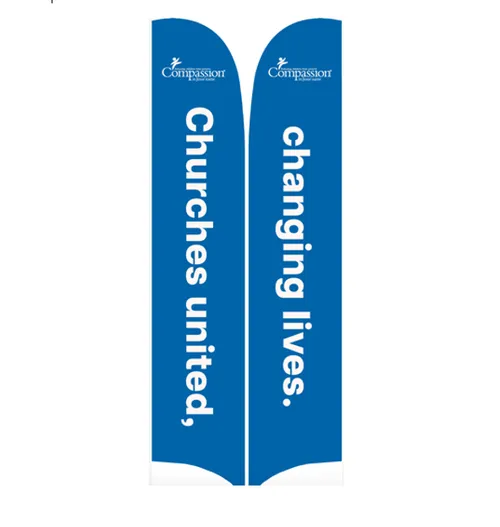 Churches United Pole Banner