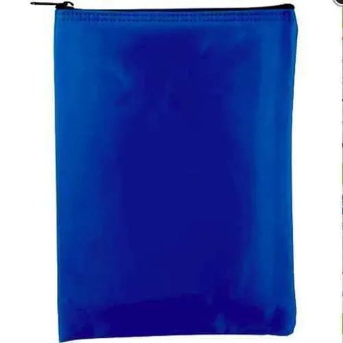 Blue Zipper Pouch