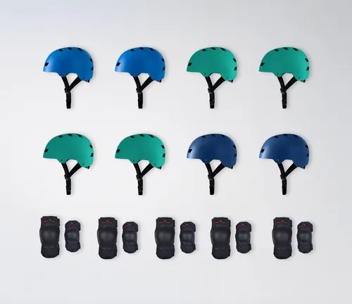 3rd-5th Helmet and Pad Bundle (5 Set) 