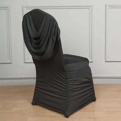 SPANDEX SWAG BACK CHAIR COVER