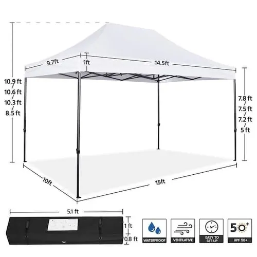 15' x 10' tent