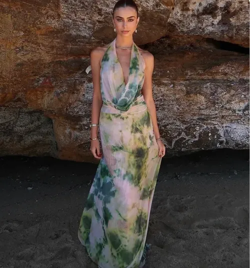 Peppermayo Elysia Mesh Maxi Dress 
