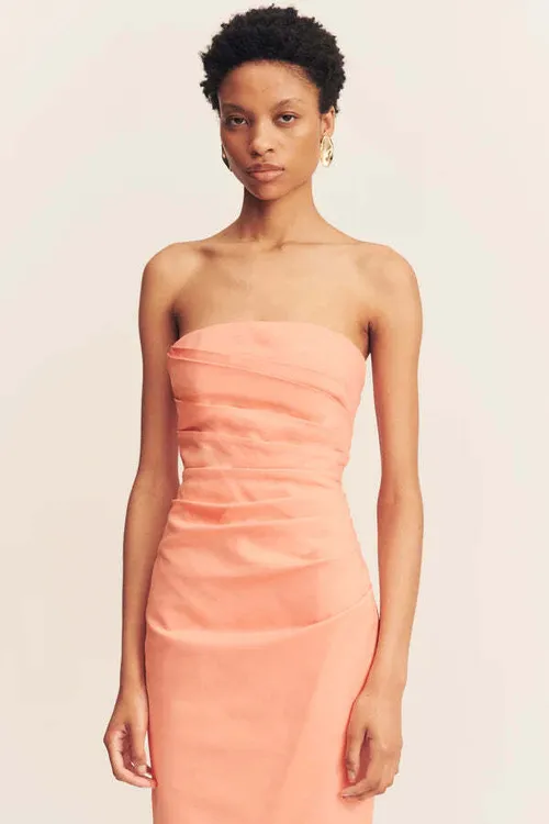Shona Joy La Lune Strapless Maxi Dress