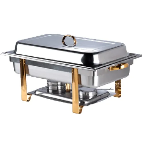 Stainless with Gold Trim – 8 Quart