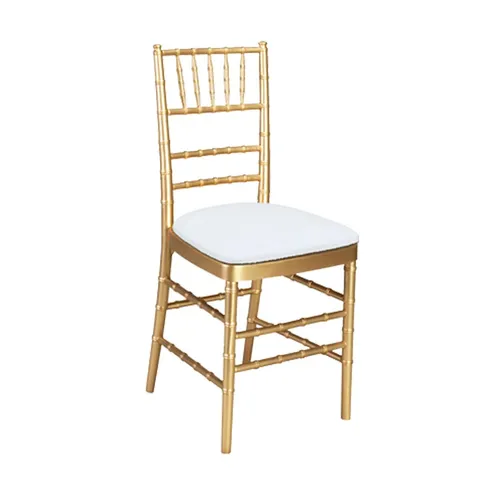 Gold Chiavari Chairs (With Cushions)