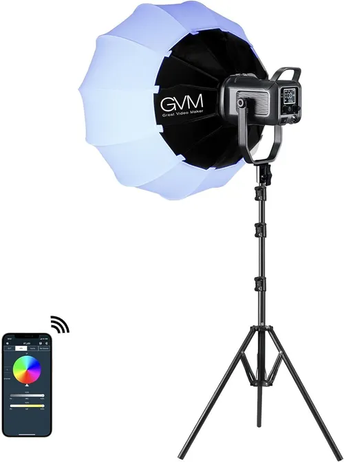 Patona 300W Bi-Color LED + 80cm Lantern Softbox