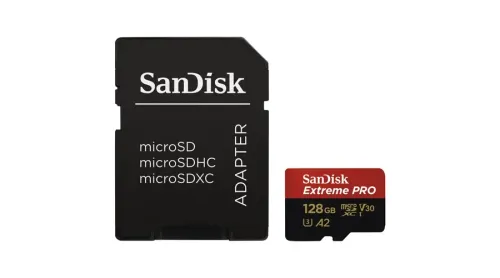 SanDisk 128GB microSDXC Extreme Pro V30 memóriakártya