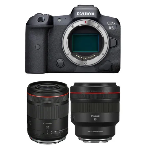 FIX SZETT - Canon EOS R5 + RF 35mm/1.4L + RF 85mm/1.2L