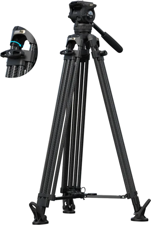 5580 FSD16 Freespeed Heavy-Duty Carbon Fiber Tripod Smallrig Állvány