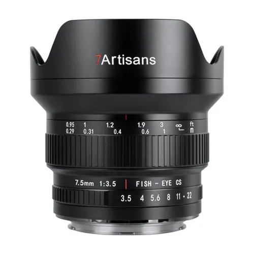 7ARTISANS 7.5mm f3.5 FISH EYE (canon) - APSC