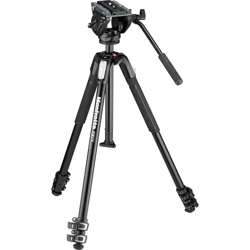 TRIPODE DE CÁMARA MANFROTTO 190 C/ CABEZAL 502 (OPCIÓN CENITAL)