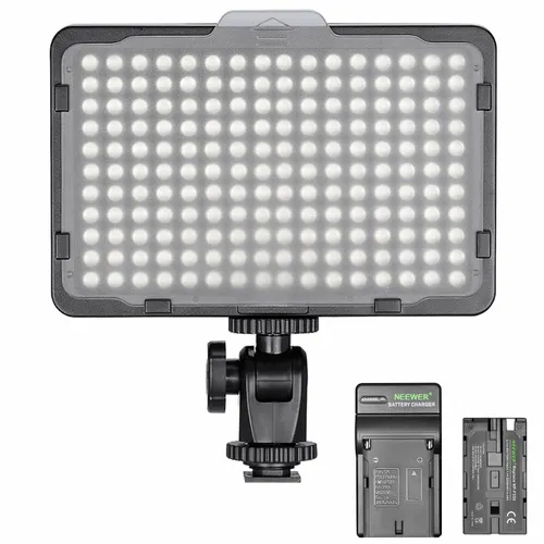 LUZ LED DE CÁMARA. 160 LEDS, 5600°